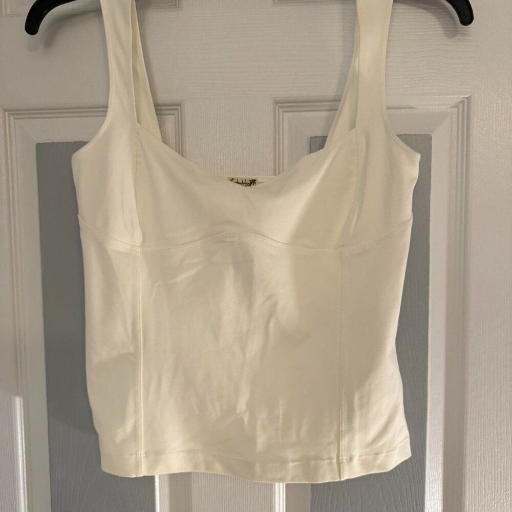 Free People Cami in White - Picture 2 of 4